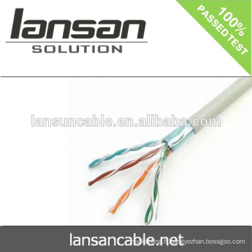 Lansan cat5e câble ftp meilleur prix lan cable 4p 24aw lan cable bonne qualité